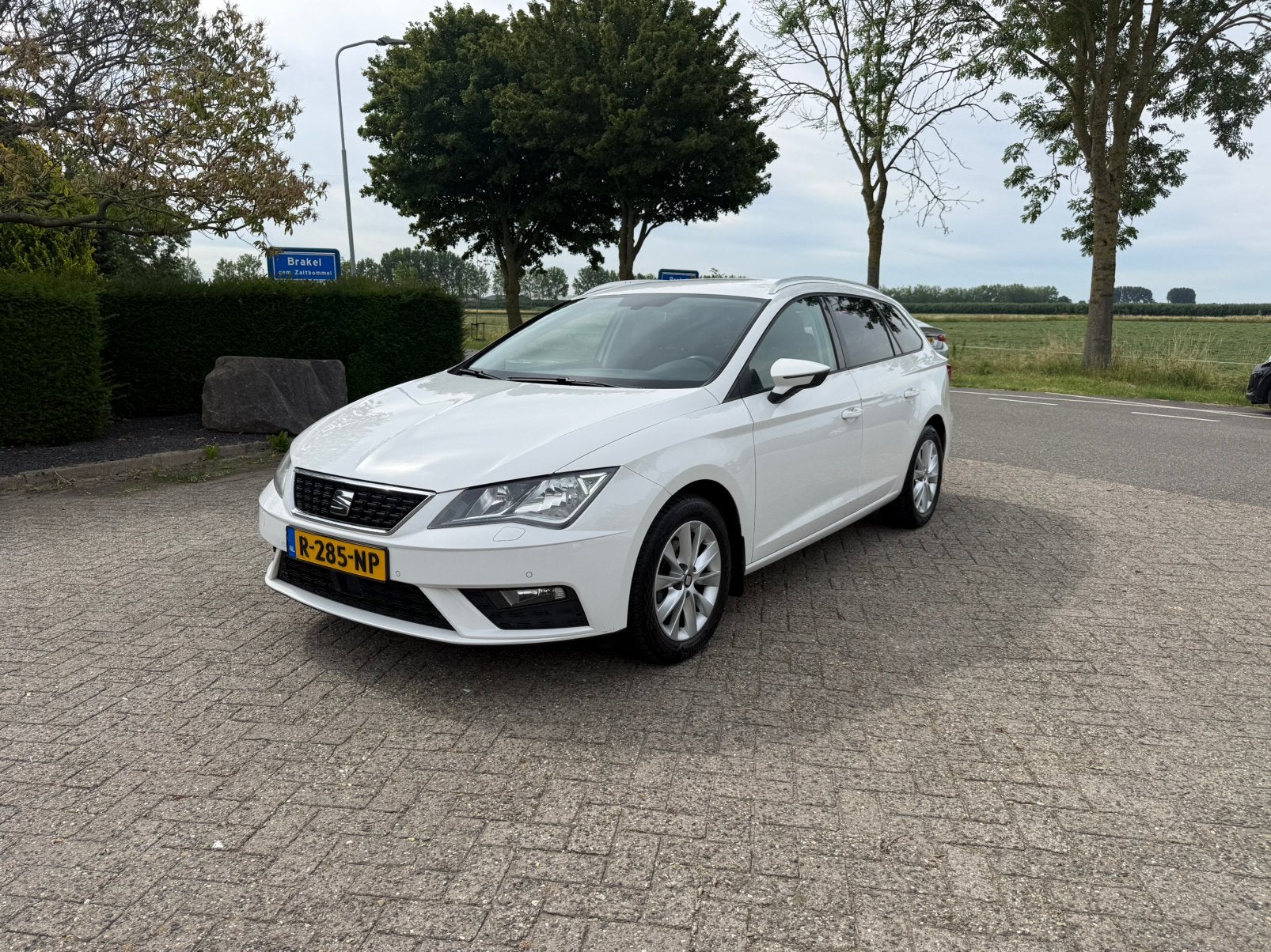 Seat Leon ST 1.0 Ecotsi 115PK 2019 Wit CLIMA/LM-VELGEN/EURO6, Auto's, Voorwielaandrijving, Stof, Euro 6, Leon