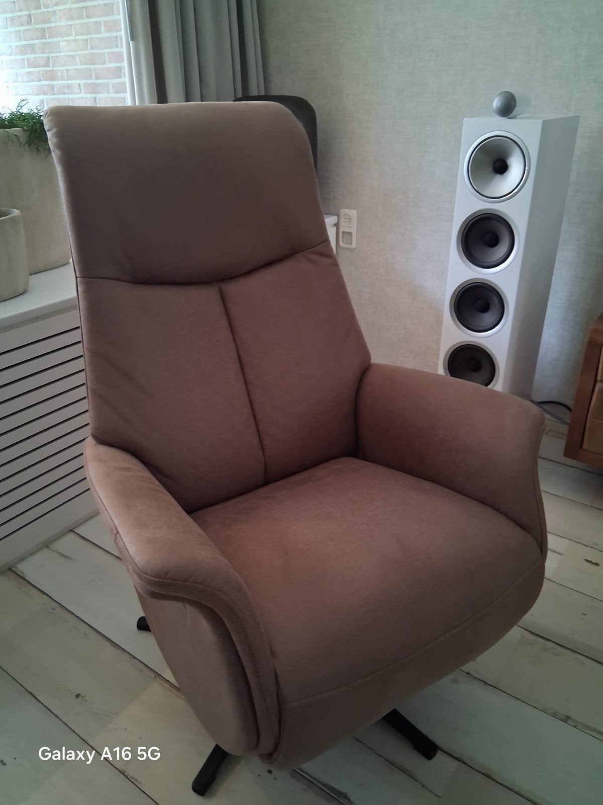 Elektrische Relaxfauteuil, Ophalen, Gebruikt, Stof, Modern, Comfort