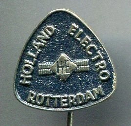 Holland electro Rotterdam zilverkleurig speldje ( L_131), Verzenden, Nieuw, Merk, Speldje of Pin