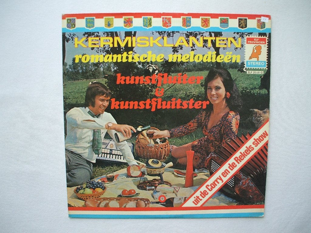 Kermisklanten - Romantische melodieën LP, LP, Gebruikt, Ophalen of Verzenden, Levenslied of Smartlap