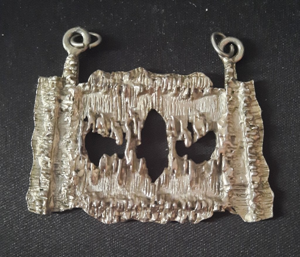 aparte kettinghanger, Ophalen of Verzenden, Zo goed als nieuw, Zilver, Overige materialen