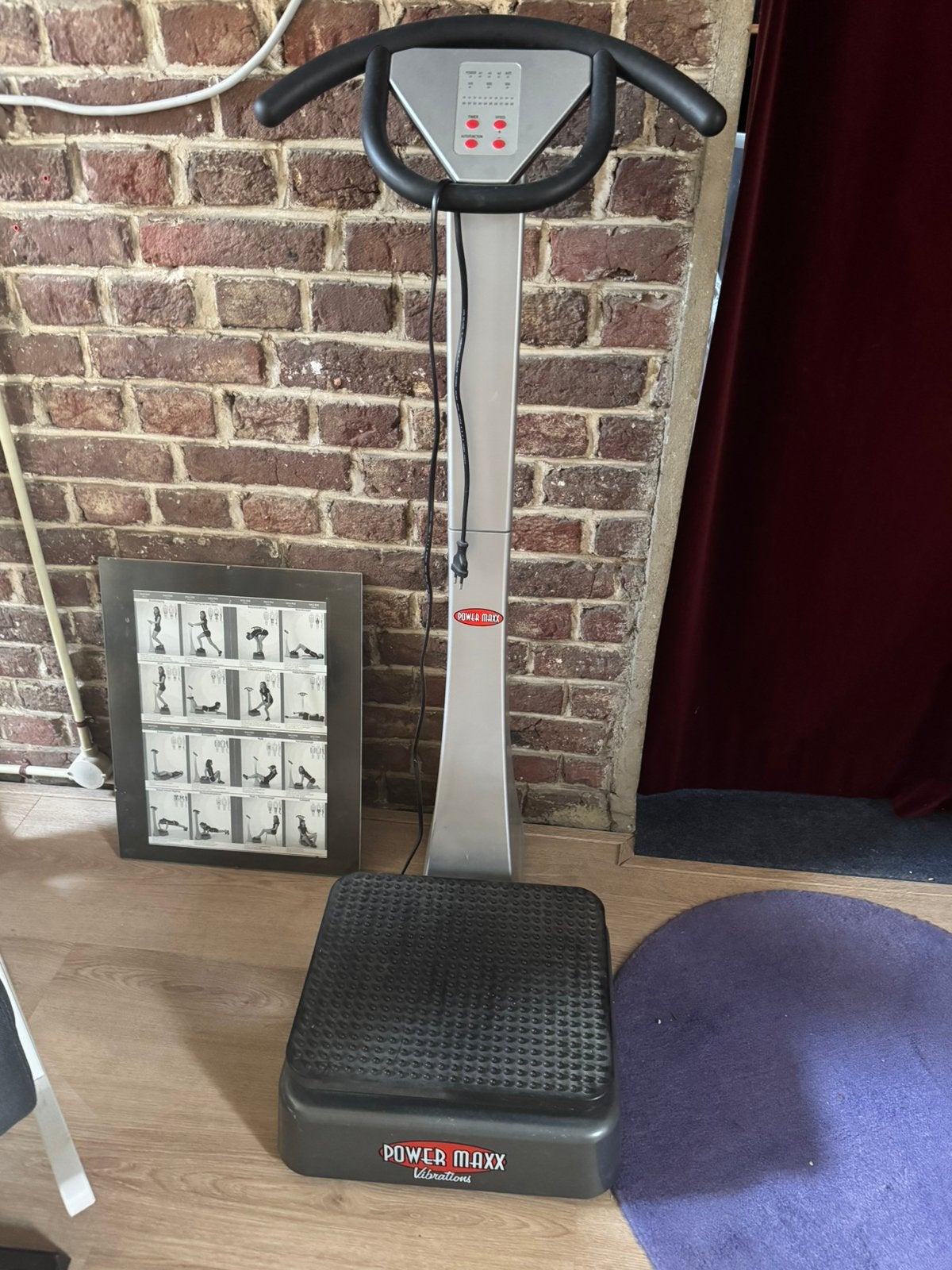Power plate (trilplaat), Ophalen, Zo goed als nieuw, Trilplaat