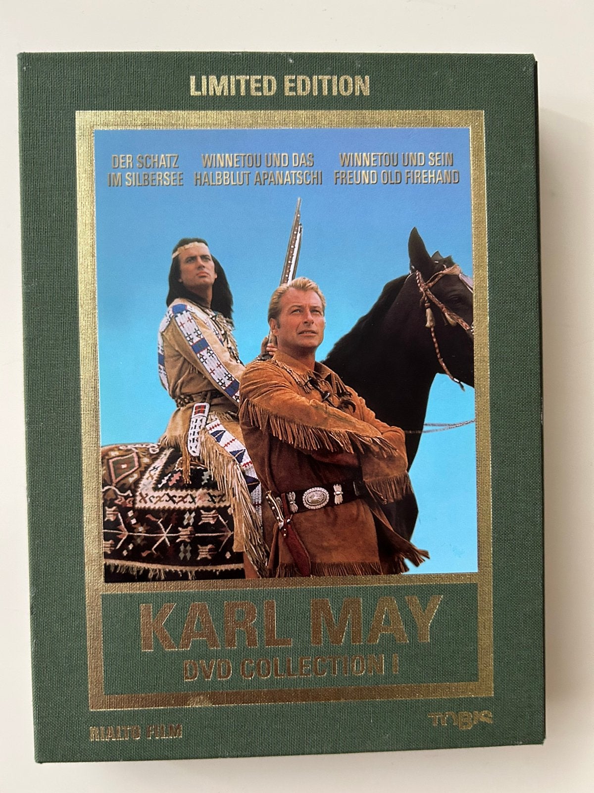 -Karl May DVD Collection I -Limited Edition, Ophalen of Verzenden, Bonusmateriaal, Engels, Zo goed als nieuw