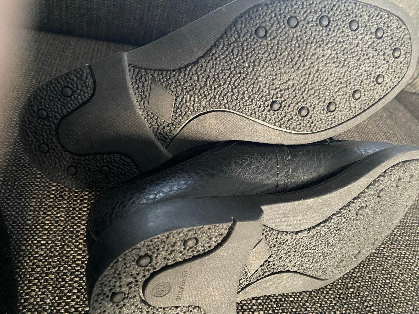 Zwarte herenschoenen maat 46 - Comfortabel en stijlvol, Ophalen of Verzenden, Zo goed als nieuw, Zwart, Veterschoenen
