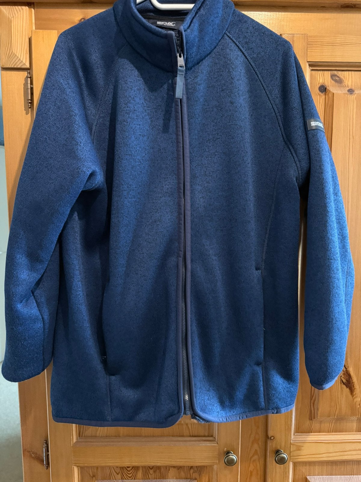 Regatta vest fleece met teddy voering, Ophalen of Verzenden, Zo goed als nieuw, Maat 42/44 (L), Blauw