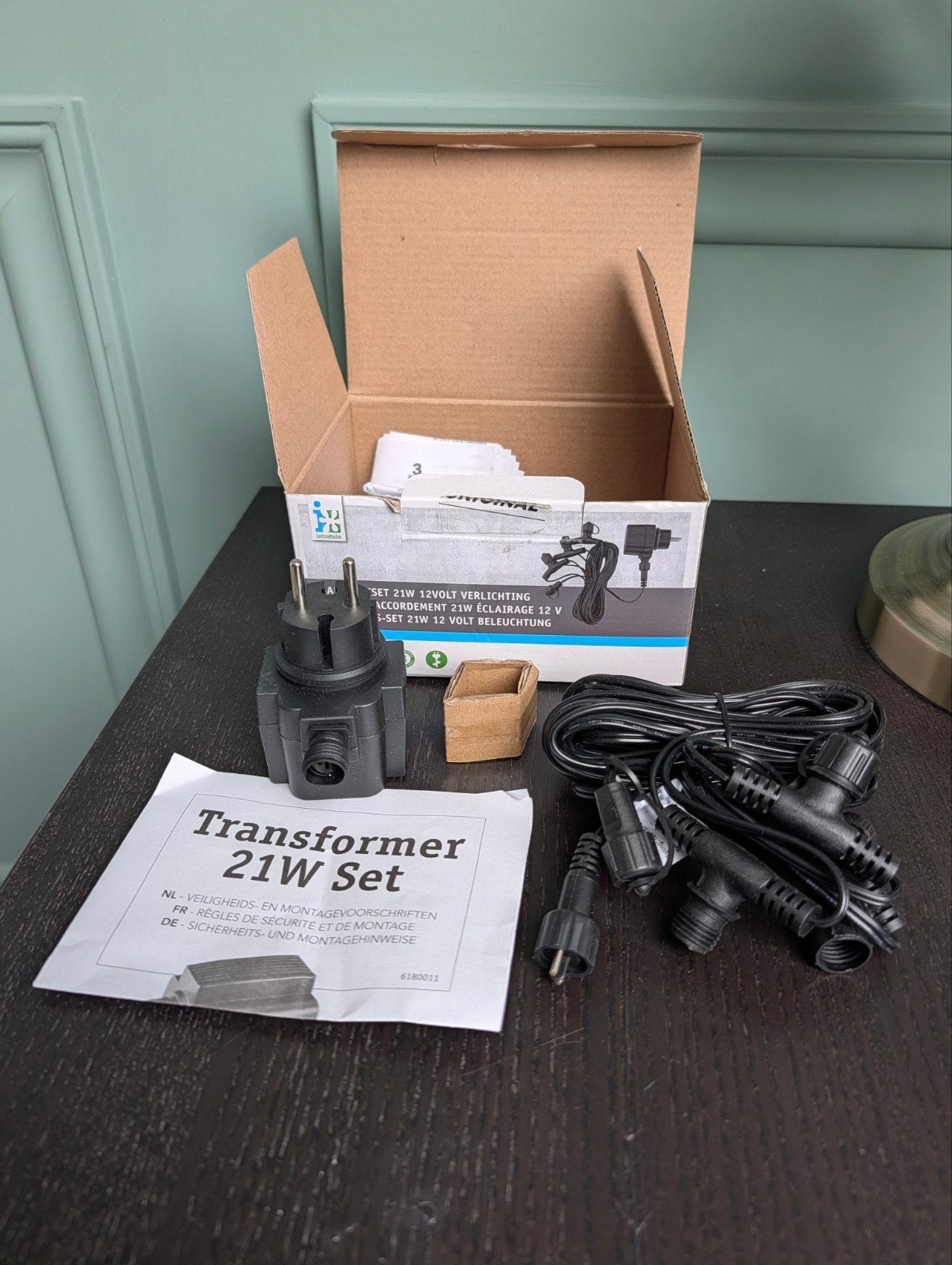 Intratuin aansluitset 21W 12Volt tuinverlichting, Tuin en Terras, Minder dan 50 watt, Overige typen, Nieuw, Ophalen of Verzenden
