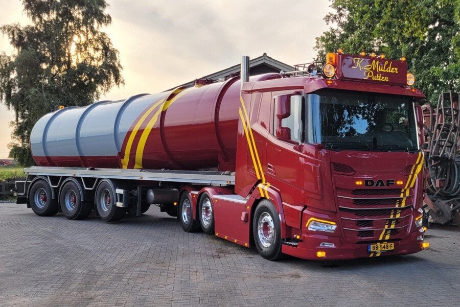 WSI  Daf  XF  SL  6 x 2  van  K.  Mulder.