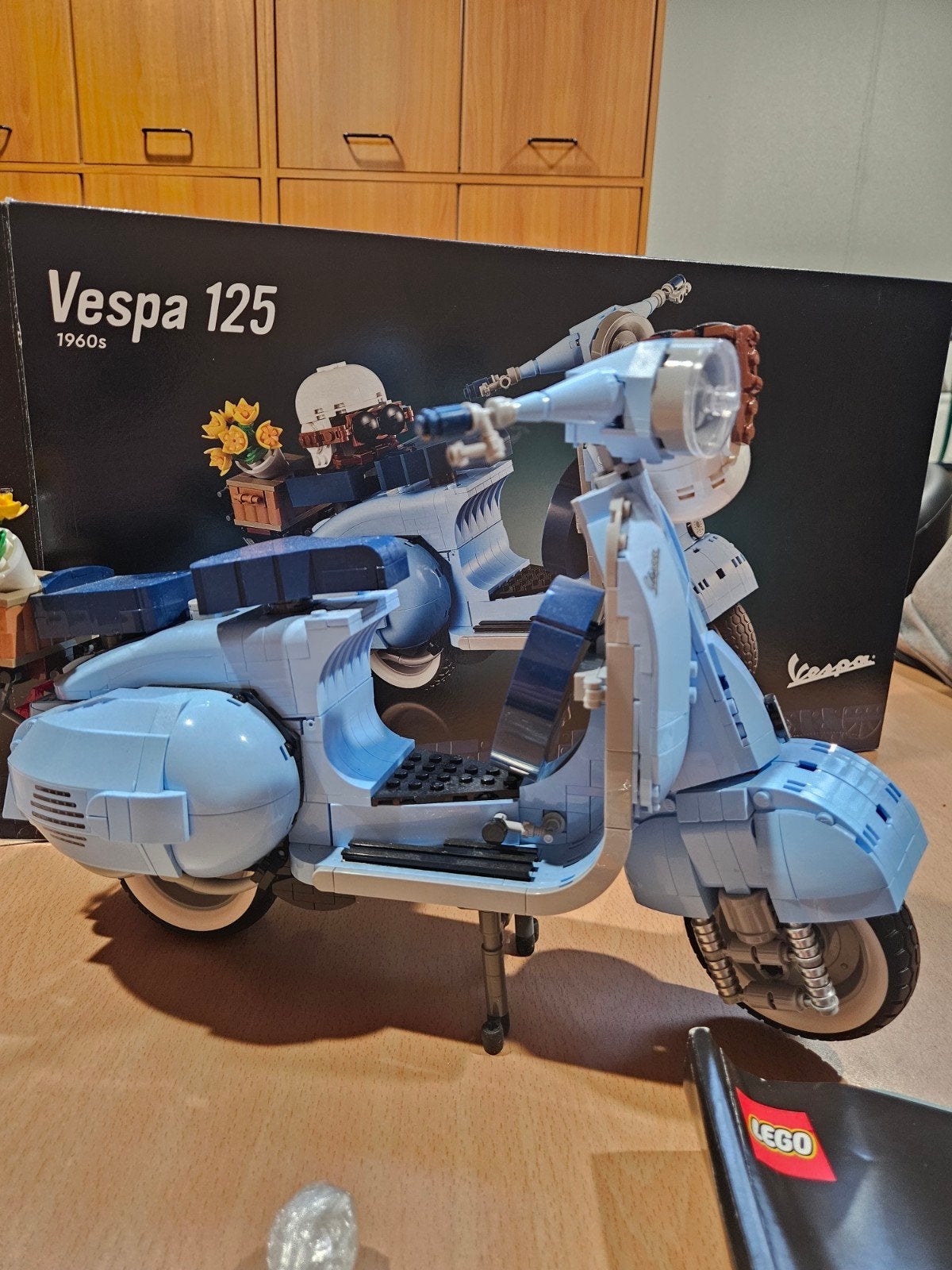 LEGO Vespa 125 (10298) - Zo goed als nieuw, Ophalen of Verzenden, Zo goed als nieuw, Overige merken