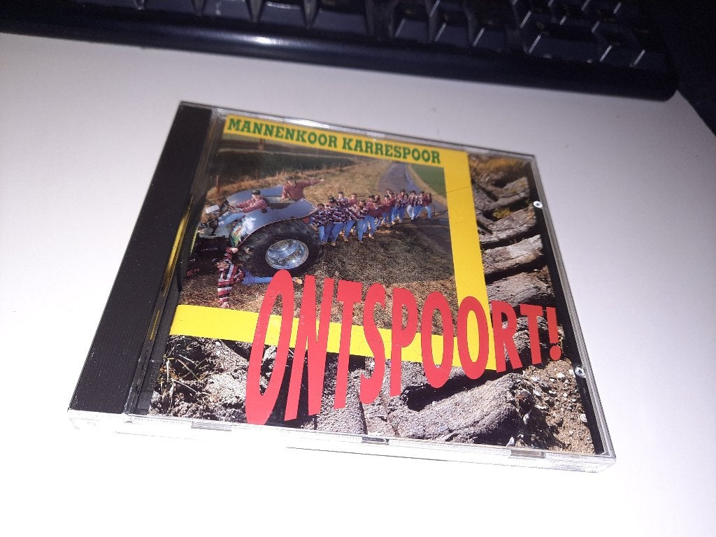 cd Mannenkoor Karrespoor – Ontspoort !, Ophalen, Zo goed als nieuw, Levenslied of Smartlap