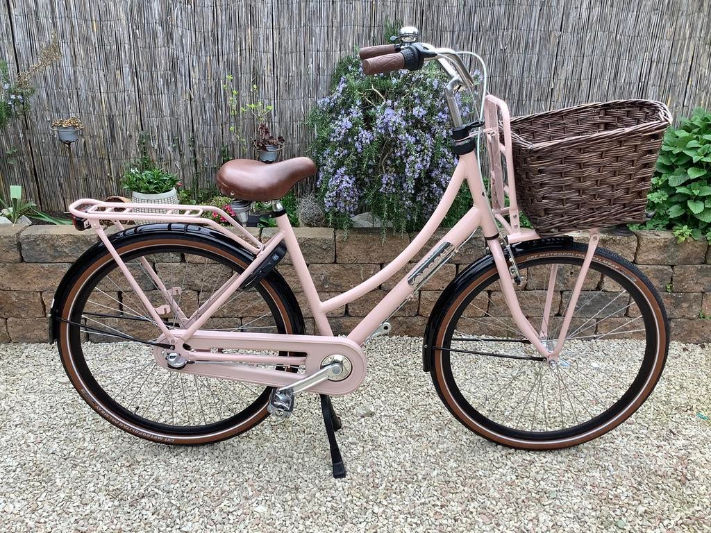 Meidenfiets zgan !!Popal 28” 3 V met mand 🌸🌸, Fietsen en Brommers, Fietsen | Meisjes, Ophalen, Zo goed als nieuw, 26 inch of meer