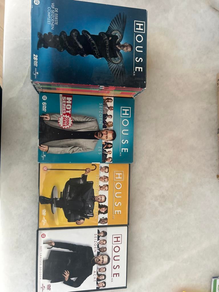 House M.D. DVD Boxset - Seizoen 1 t/m 8 Compleet, Ophalen of Verzenden, Zo goed als nieuw