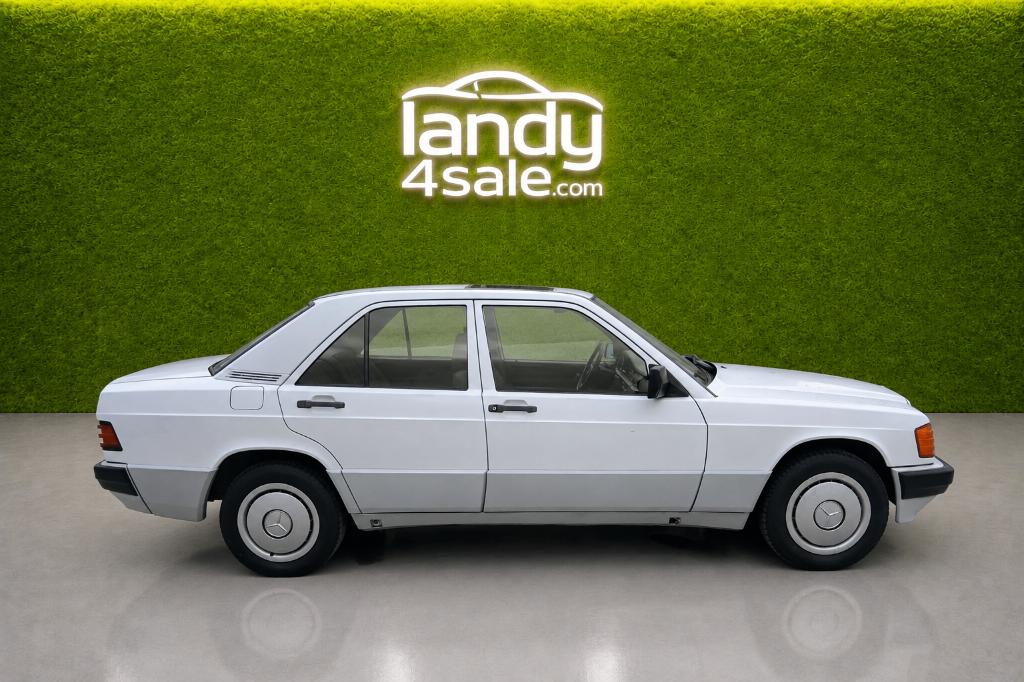 Mercedes 190D automaat, bj 1989, youngtimer, in prachtstaat, Auto's, Automaat, 4 cilinders, Wit, Bedrijf