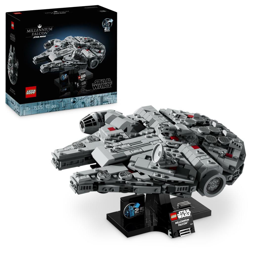 LEGO Star Wars 75375 Millennium Falcon 921 delig, Star Wars, Lego, Nieuw, Ophalen of Verzenden