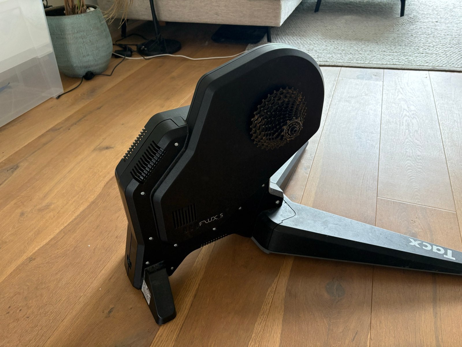 Tacx Flux S Smart Trainer, Aluminium, Zo goed als nieuw, Meer dan 20 versnellingen, Ophalen