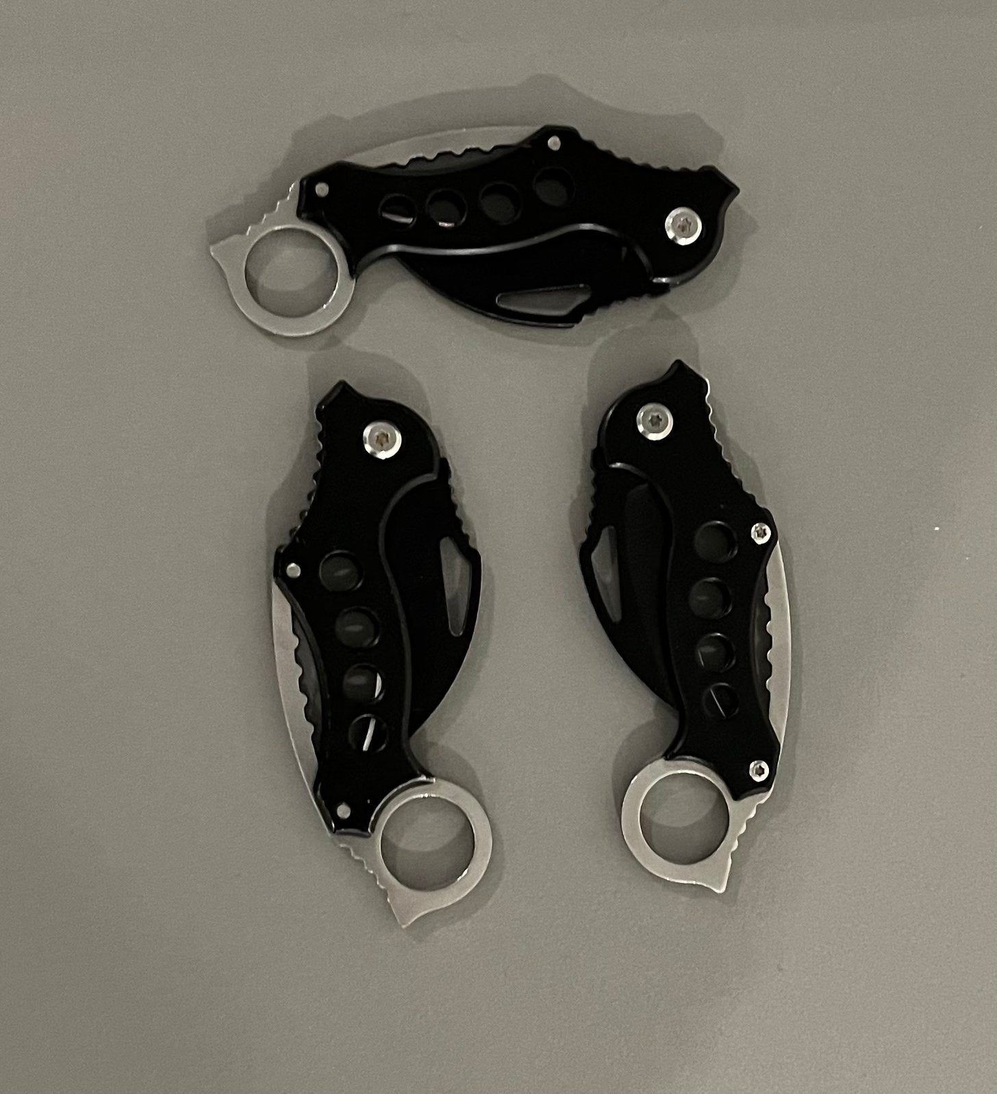 Karambit messen in het zwart, Ophalen, Nieuw