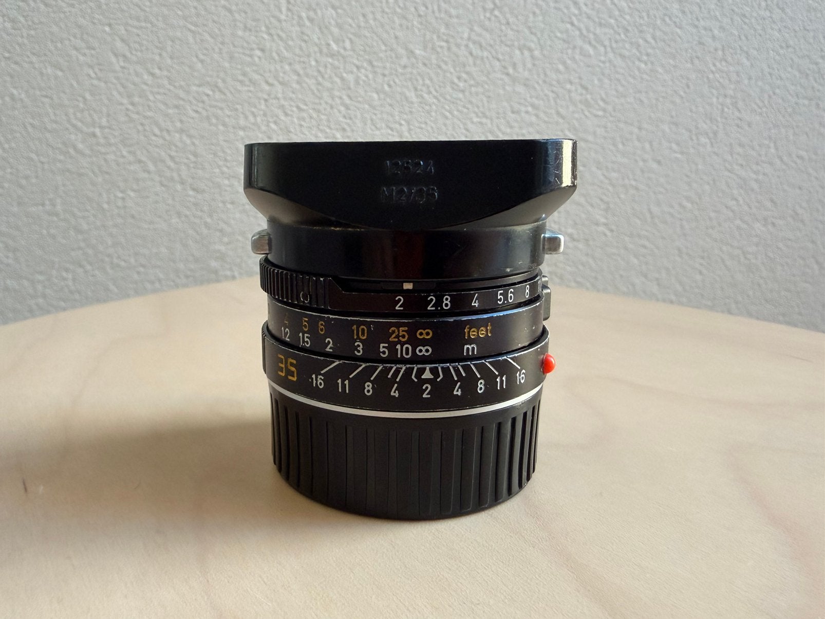 Leica Summicron M 35mm 2.0 IV v4 7 Elements King of Bokeh, Gebruikt, 35 mm, Leica, Leica M-mount