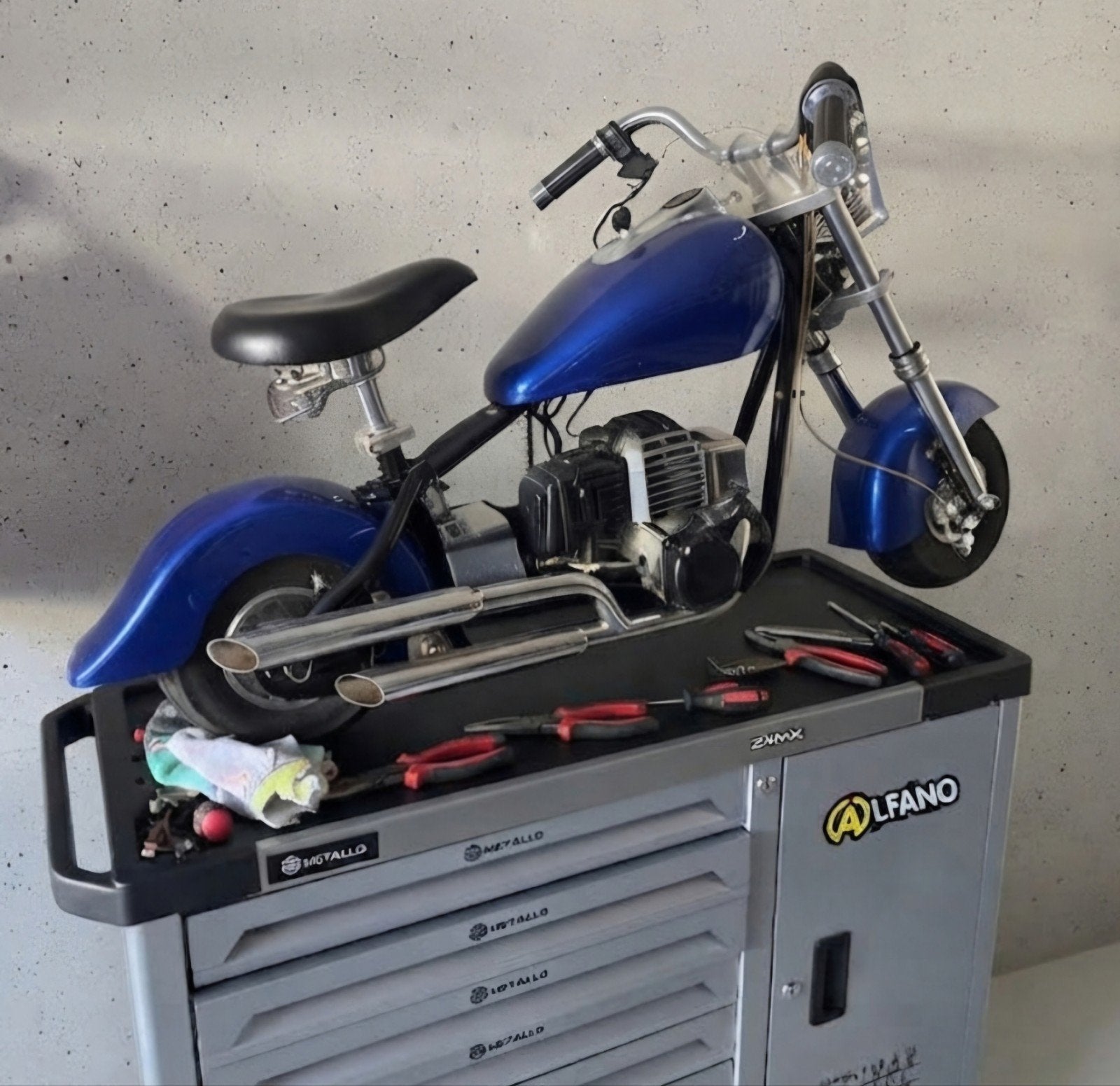 kinder harley op benzine, Ophalen of Verzenden, Zo goed als nieuw