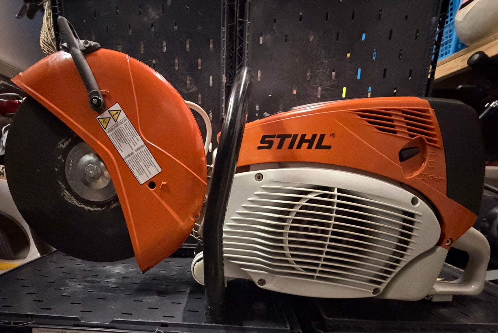 Stihl TS700 bandenzaag, Ophalen of Verzenden, Zo goed als nieuw, 1000 watt of meer, Overige typen