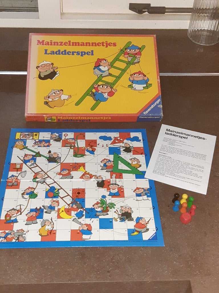 Mainzelmannetjes ladderspel 1979, Hobby en Vrije tijd, Gezelschapsspellen | Bordspellen, Ophalen of Verzenden