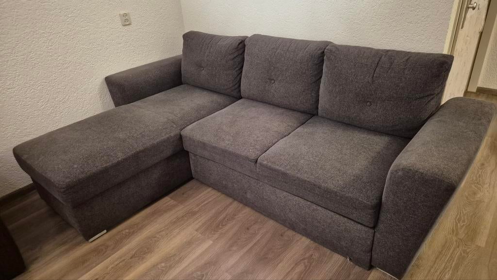 Slaapbank JYSK VEJLBY, Huis en Inrichting, Banken | Sofa's en Chaises Longues, Gebruikt, 125 tot 150 cm, Modern, Functioneel, Driepersoons