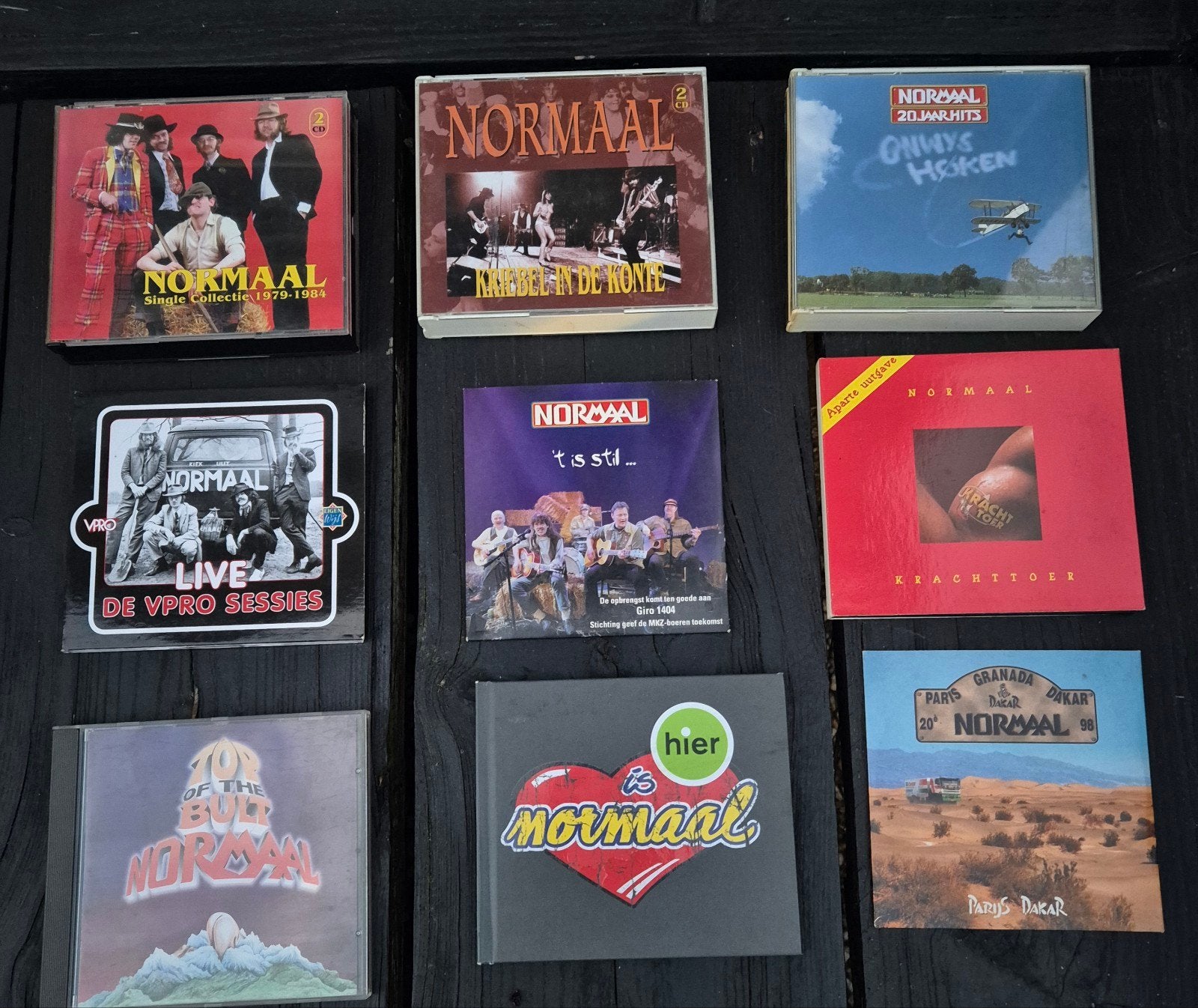 Normaal CD collectie: 20 CD's inclusief VPRO sessies, Rock, Gebruikt, Inclusief boekje, Ophalen of Verzenden
