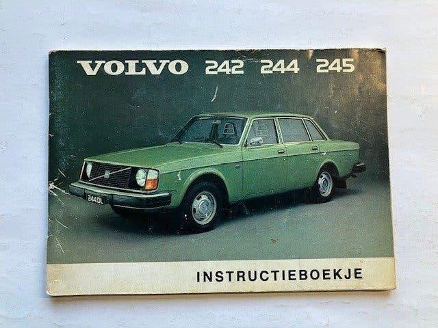 Volvo 242 244 245 Instructieboekje Handleiding  1974   NL, Ophalen of Verzenden