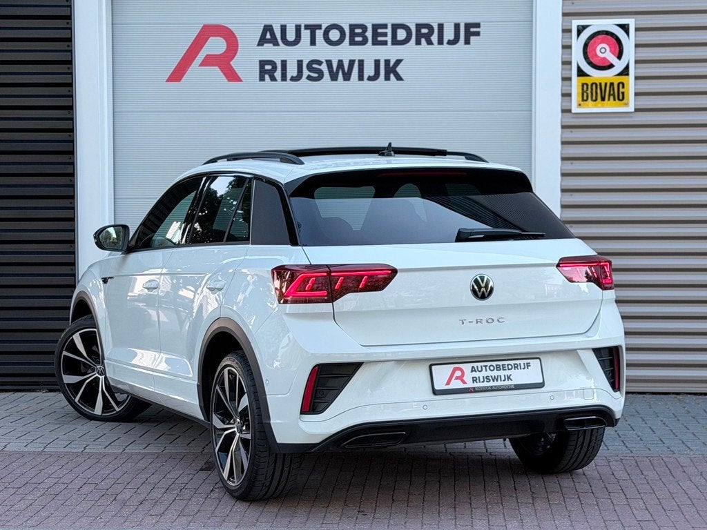 Volkswagen T-Roc 1.5 TSI 3xR-Line Pano/IQ.Light/Keyless/Came, Auto's, 12 maanden, 1258 kg, Automatische klimaatregeling, 4 cilinders
