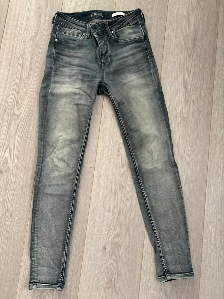 Dames / meisjes jeans / spijkerbroek Cotton Club, Ophalen of Verzenden, Zo goed als nieuw, Blauw, W27 (confectie 34) of kleiner