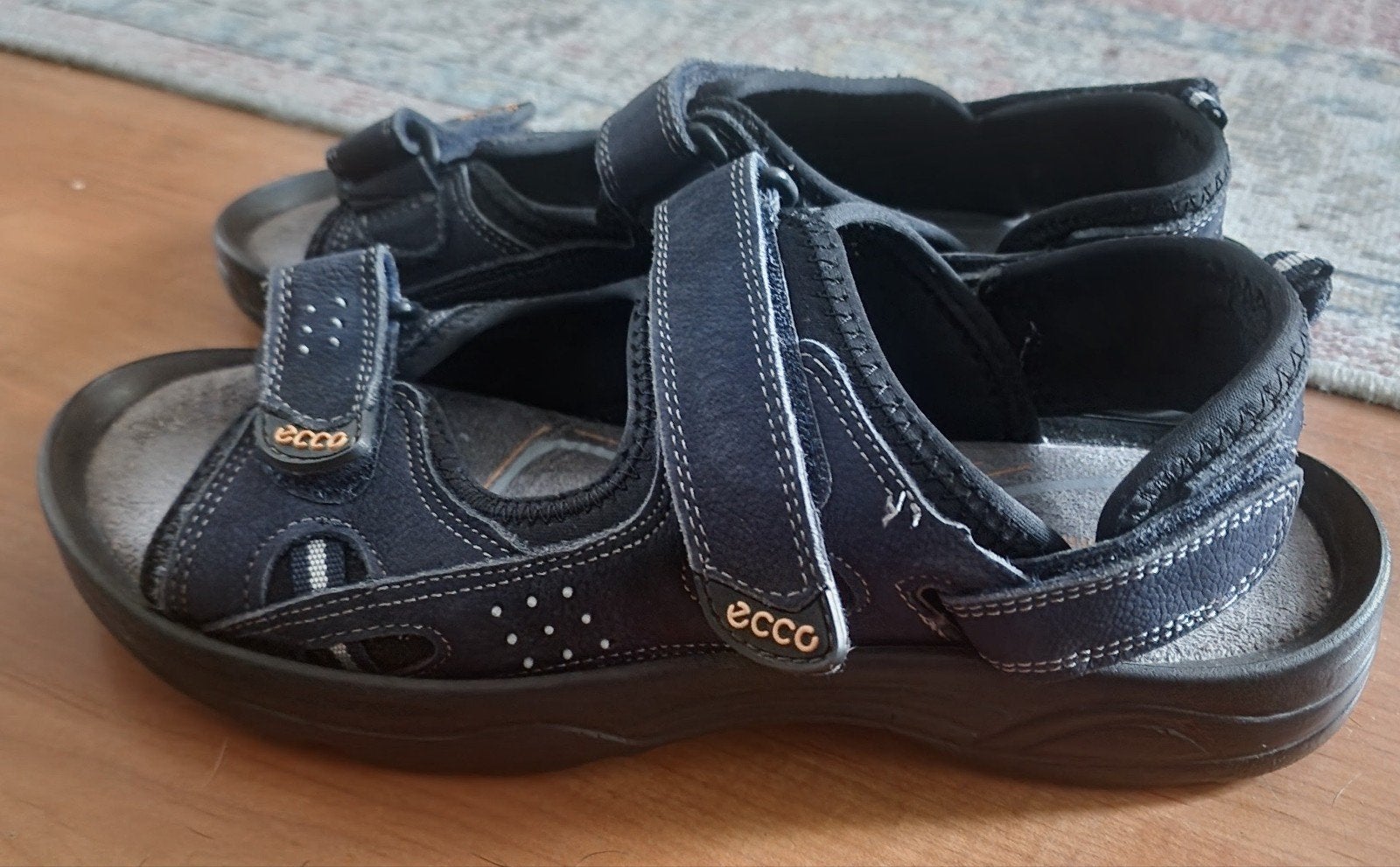 ecco sandalen 42, Kleding | Heren, Schoenen, Ophalen of Verzenden, Zo goed als nieuw, Bruin, Sandalen