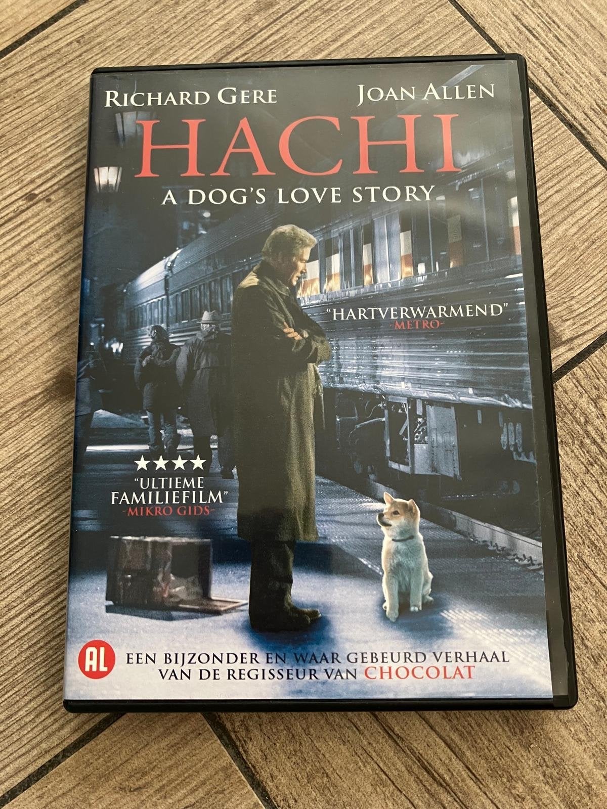 Hachi: A Dog's Love Story DVD - Richard Gere, Alle leeftijden, Ophalen of Verzenden, Zo goed als nieuw, Waargebeurd drama