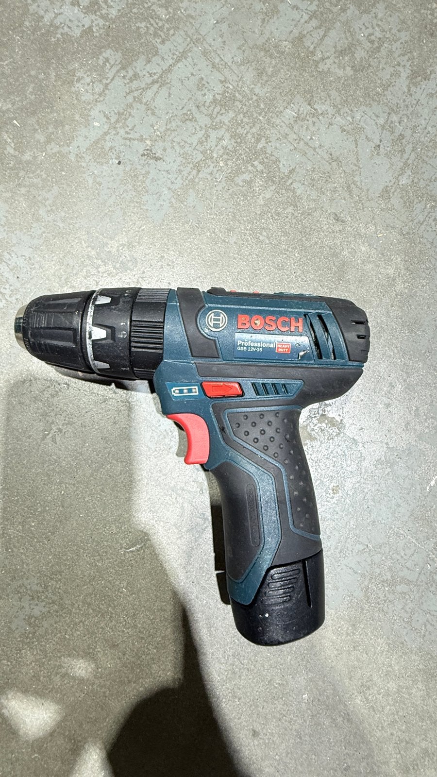 Bosch Accu Boormachine met Klopfunctie - Zo goed als nieuw, Ophalen of Verzenden, Zo goed als nieuw, Boor- en Schroefmachine, Klopboormechanisme