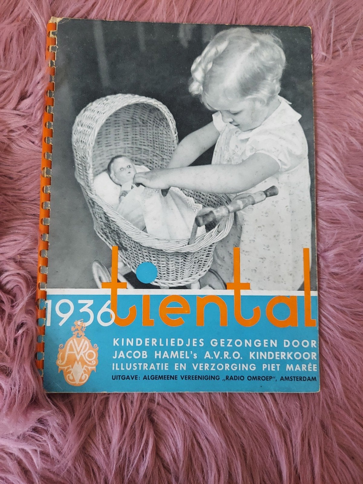 Tiental Kinderliedjes 1936 - Jacob Hamel's AVRO Kinderkoor, Ophalen of Verzenden