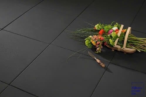 Terrastegels, H20 comfort square black 60x60x4, Nieuw, Ophalen of Verzenden, 10 m² of meer, Beton