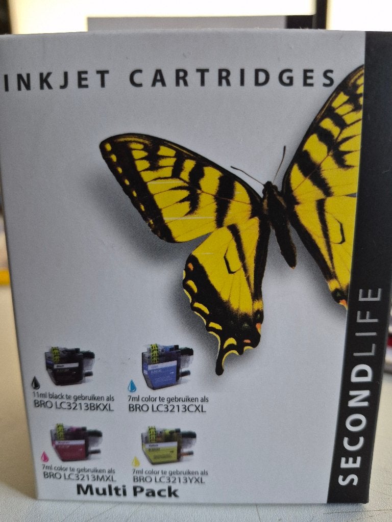 Inkjet cartridges voor Brother, Computers en Software, Printerbenodigdheden, Ophalen of Verzenden, Nieuw, Cartridge, Secondlife