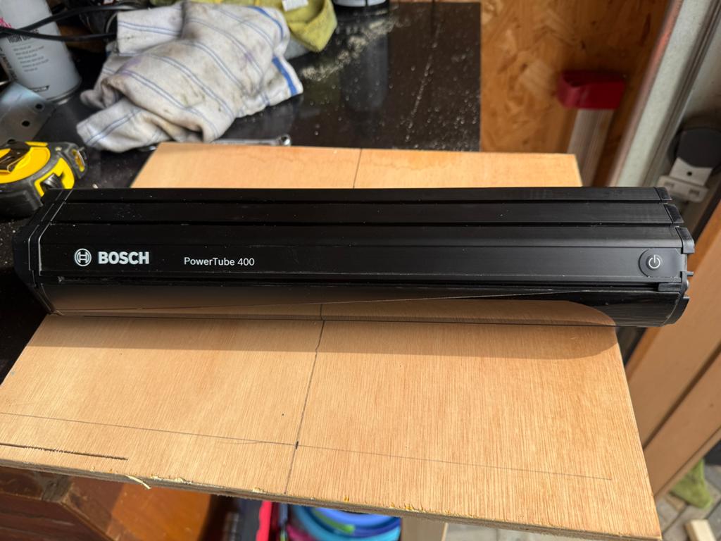 Bosch PowerTube 400Wh, Fietsen en Brommers, Fietsaccessoires | Fietsaccu's, Ophalen of Verzenden, Zo goed als nieuw