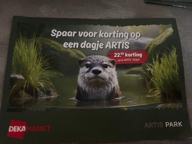 kaartjes voor ARTIS (4), Drie personen of meer, Kortingskaart