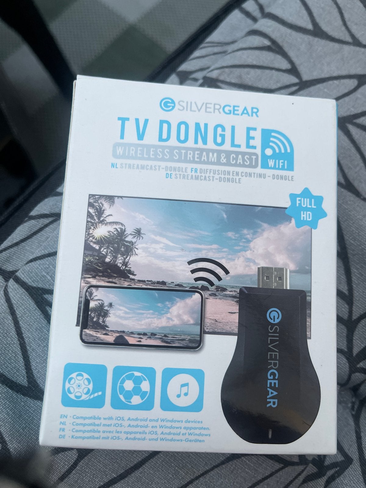 Silvergear TV Dongle - Draadloos streamen en casten, Ophalen, Nieuw
