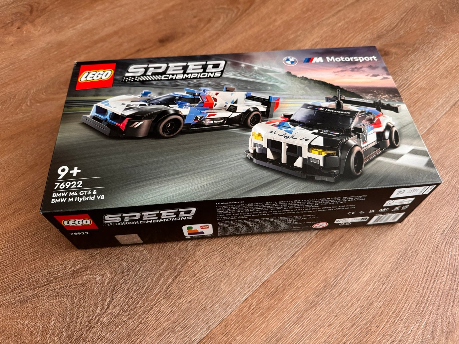 LEGO 76922 BMW M4 GT3 & BMW M Hybrid V8 racewagens, Ophalen, Lego, Nieuw, Speed Champions