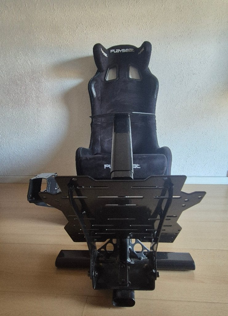 Playseat evolution alcantara pro+Seat slider+gearshiftholder, Ophalen, Gebruikt, Playseat of Racestoel, PlayStation 3