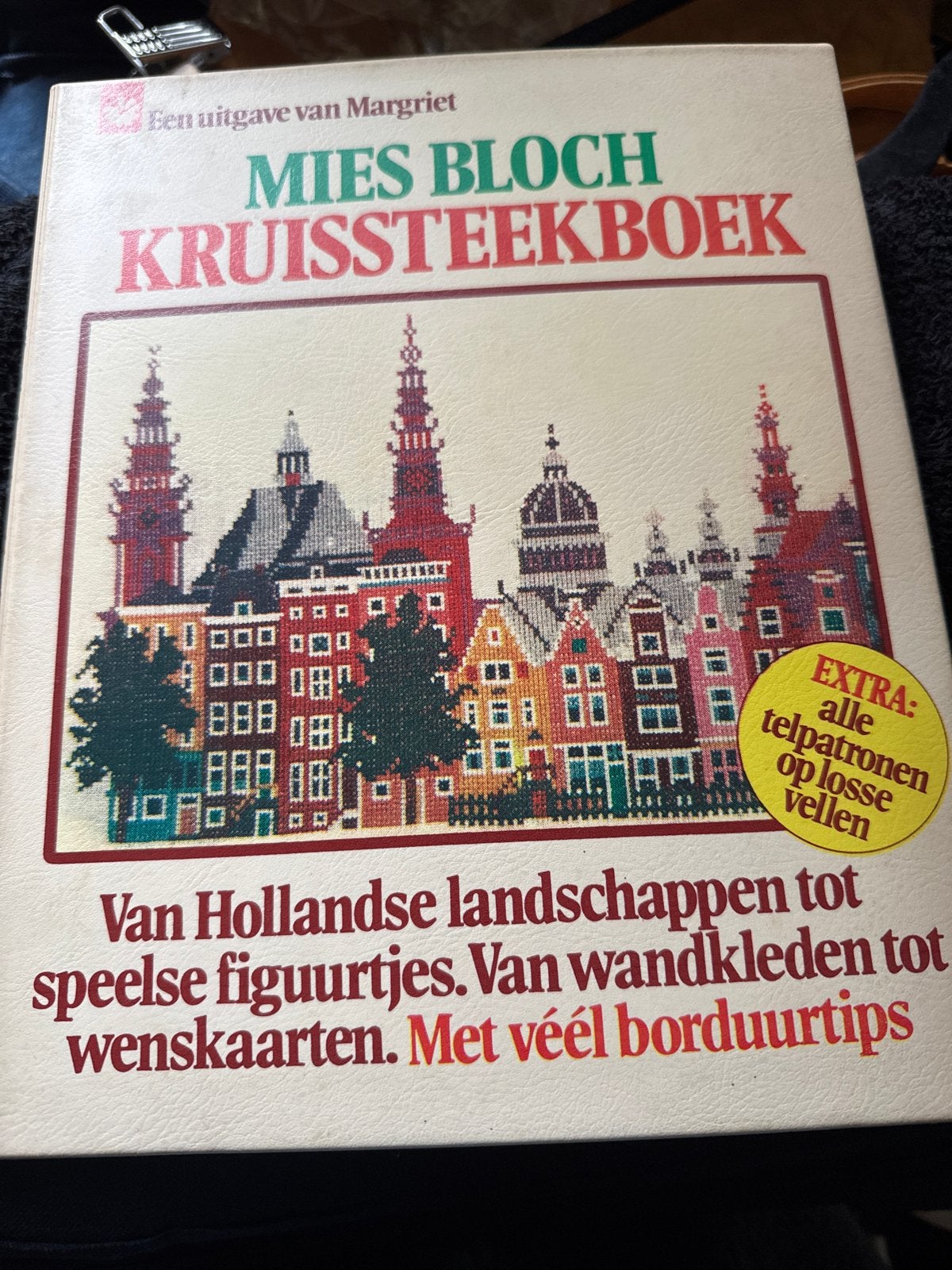 Mies Bloch Kruissteekboek - Hollandse Landschappen, Ophalen of Verzenden, Gebruikt, Handborduren, Patroon
