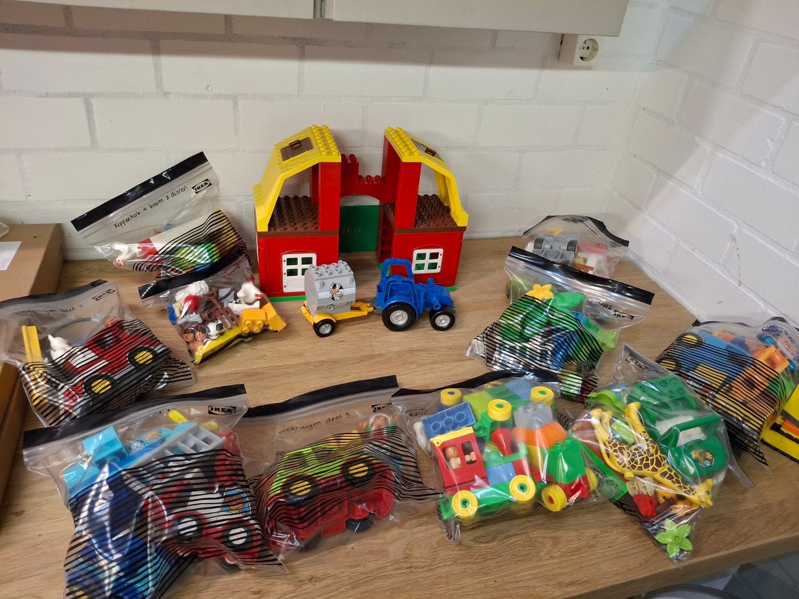 Duplo set 12 delig!, Ophalen of Verzenden, Zo goed als nieuw