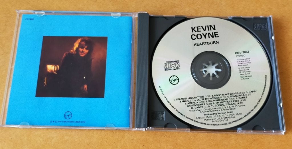 Kevin Coyne - Heartburn CD 1976/1991, Ophalen of Verzenden, Zo goed als nieuw, Bluesrock