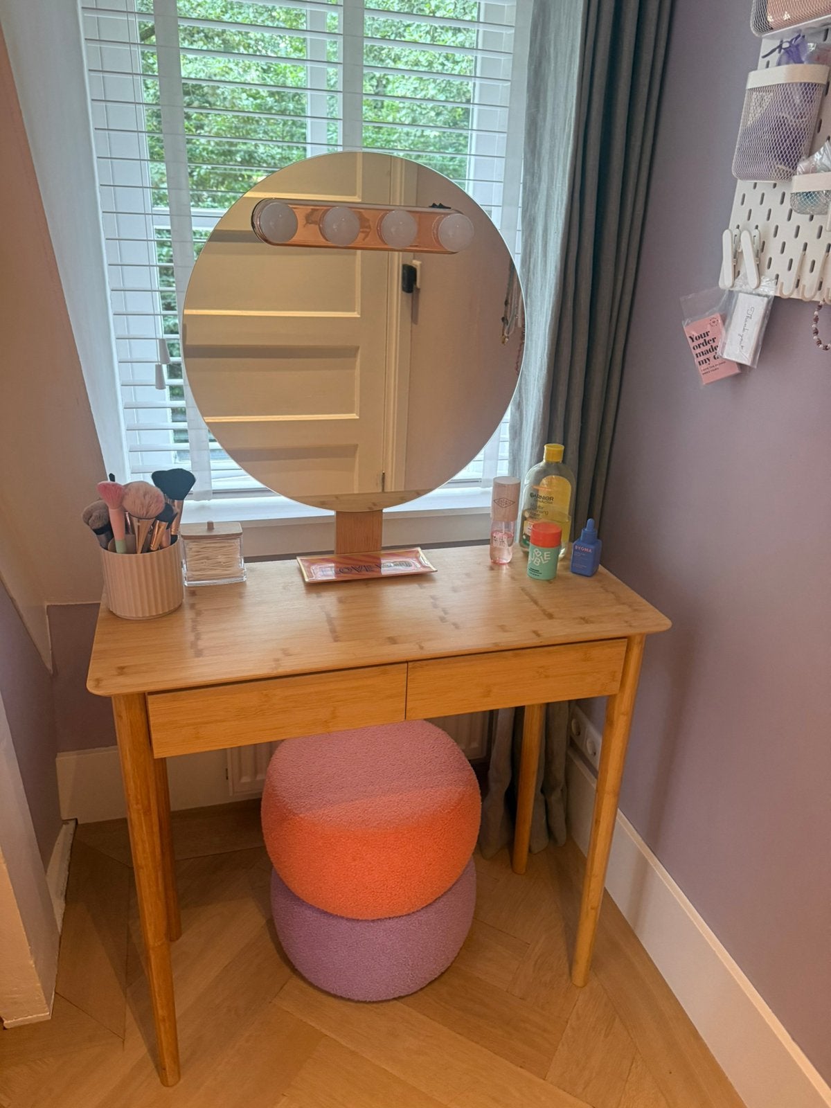 Mooie kaptafel, Ophalen, Zo goed als nieuw, 50 tot 100 cm, 100 tot 150 cm