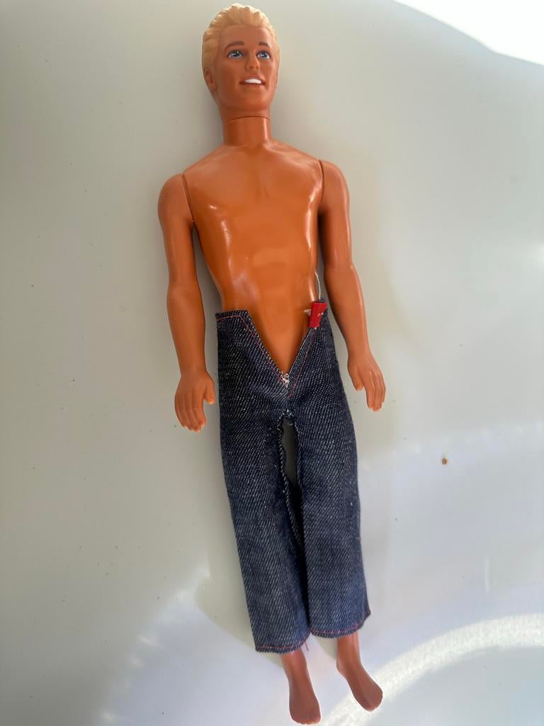 Pop ken vintage barbie, Ophalen of Verzenden, Gebruikt, Pop