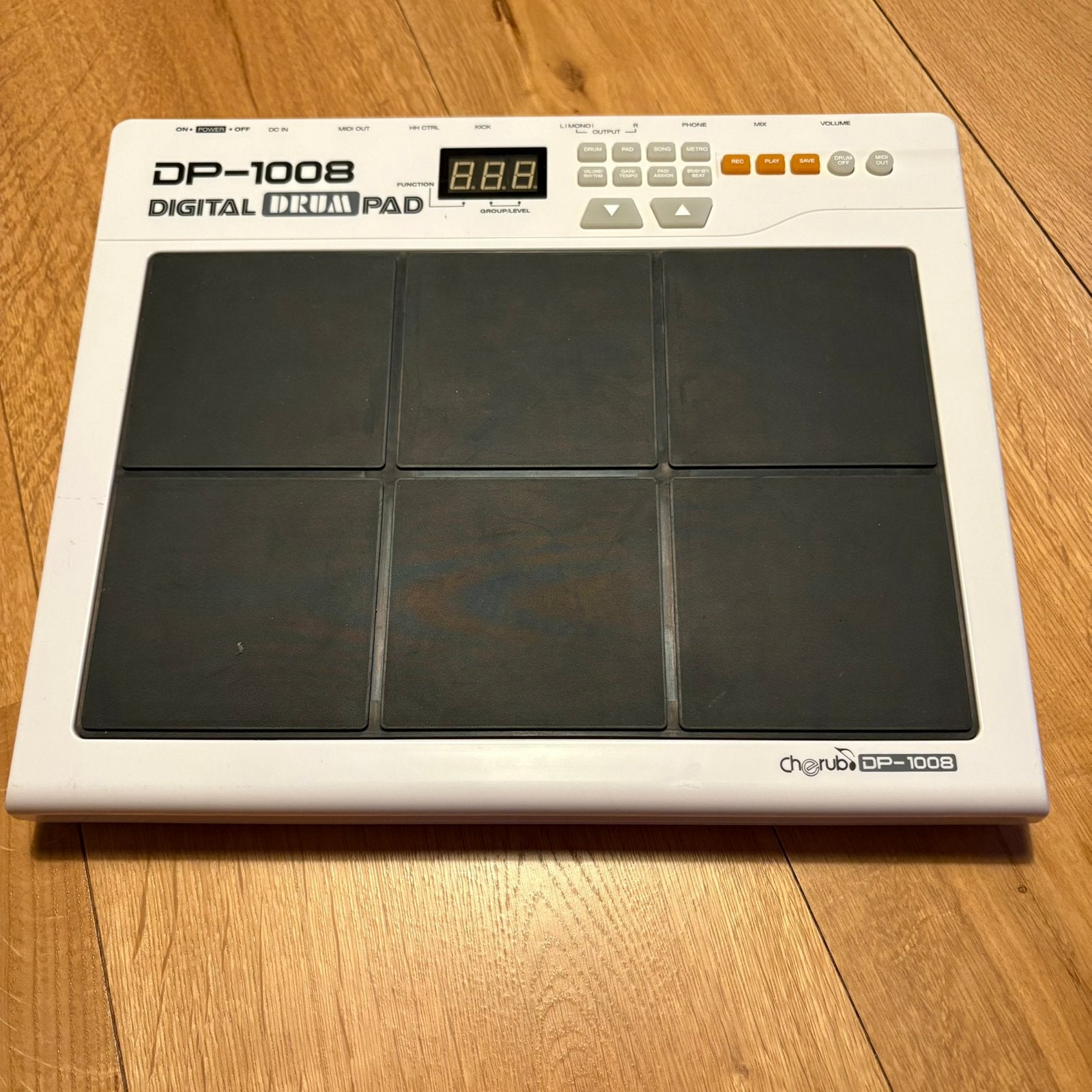 Cherub DP-1008 elektronisch multi drumpad, Ophalen of Verzenden, Zo goed als nieuw, Overige merken