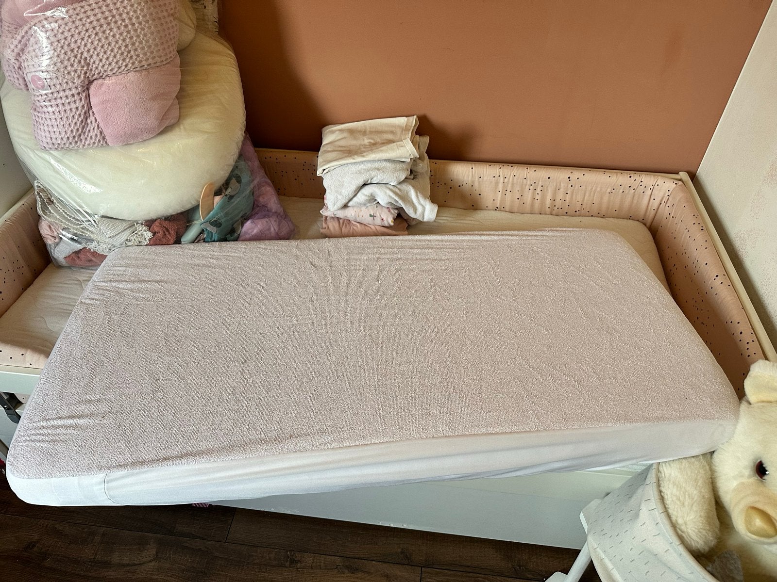 Aerosleep babymatras 60x120 cm met toebehoren, Ophalen, Gebruikt, 70 cm of minder, 190 cm of minder