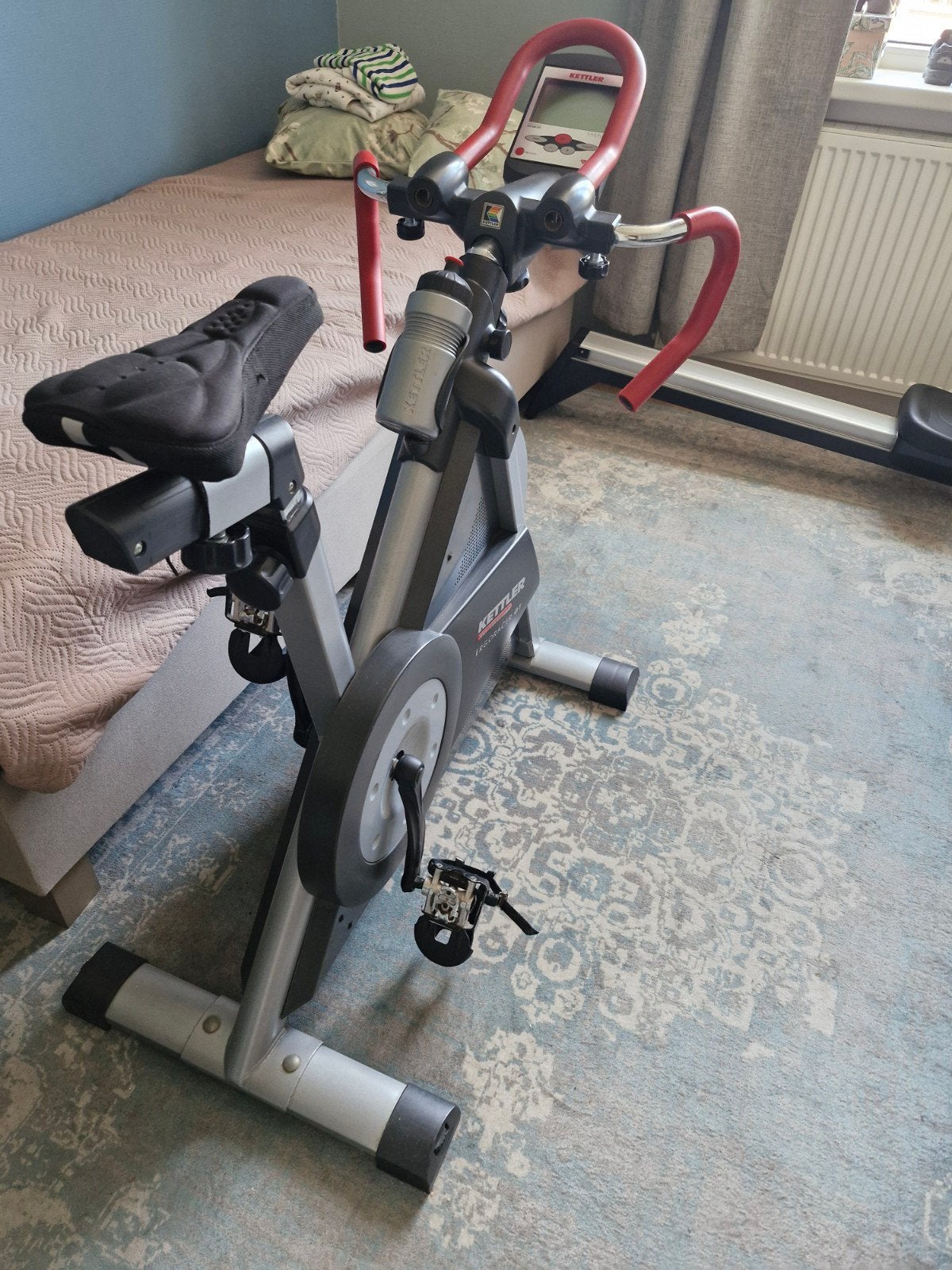 Kettler Spinningfiets  Ergo racer GT, Ophalen, Gebruikt, Spinningfiets, Metaal