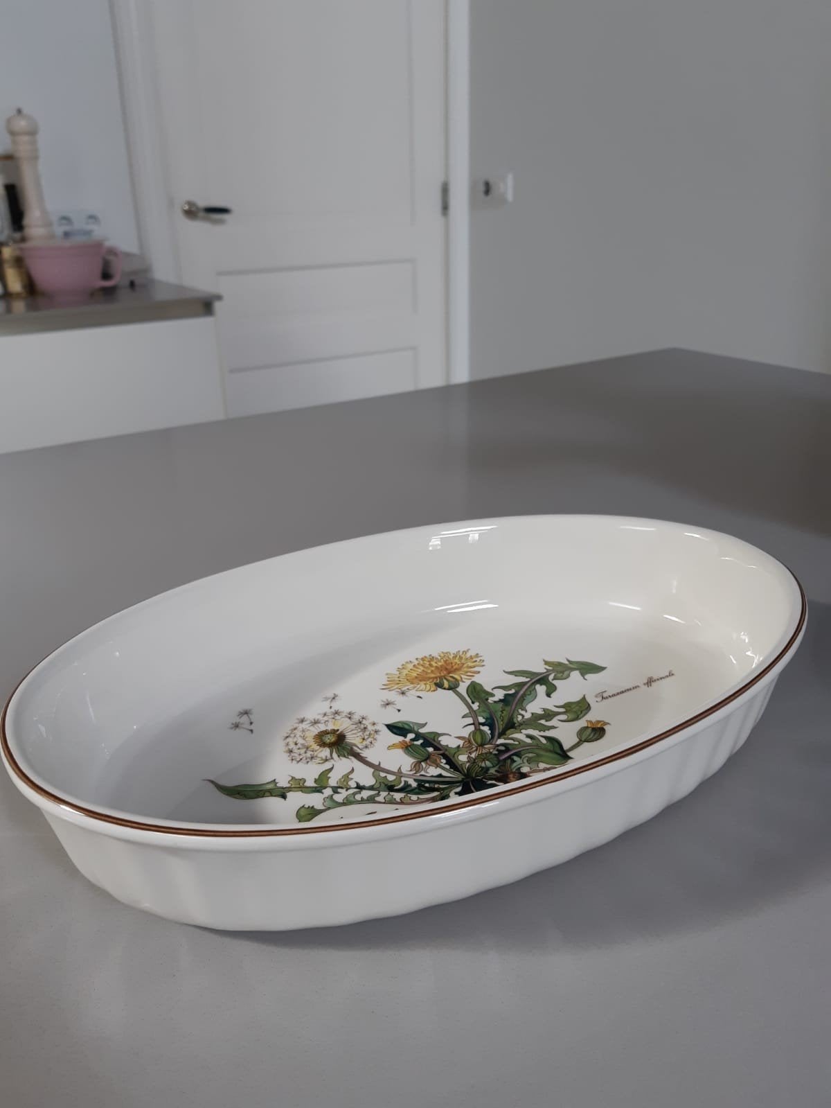 Ovale Ovenschaal Villeroy en Boch Botanica, Huis en Inrichting, Keuken | Servies, Ophalen of Verzenden, Overige stijlen, Porselein