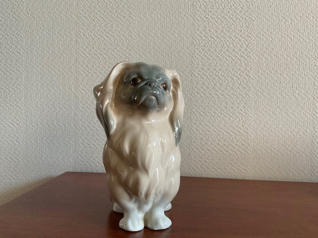 Lladro porselein beeld pekinees # 4641, Ophalen of Verzenden, Nieuw, Dier