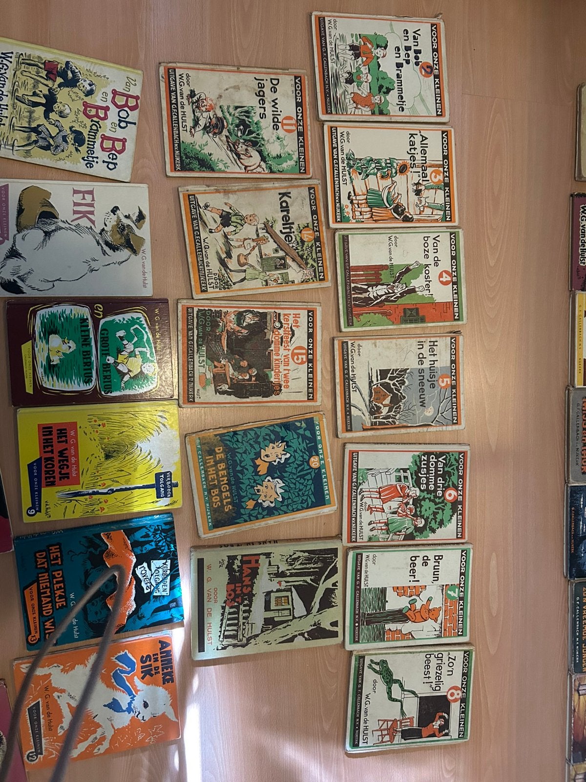 Verzameling boeken van W. G .vd Hulst, Ophalen, Gelezen, Fictie algemeen